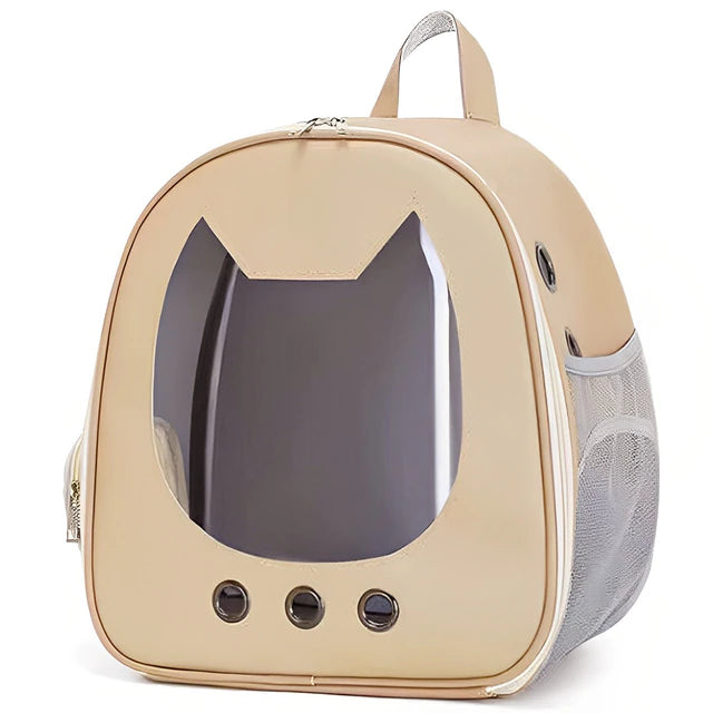 Transparent Cat Face Backpack Pet Carrier