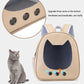 Transparent Cat Face Backpack Pet Carrier