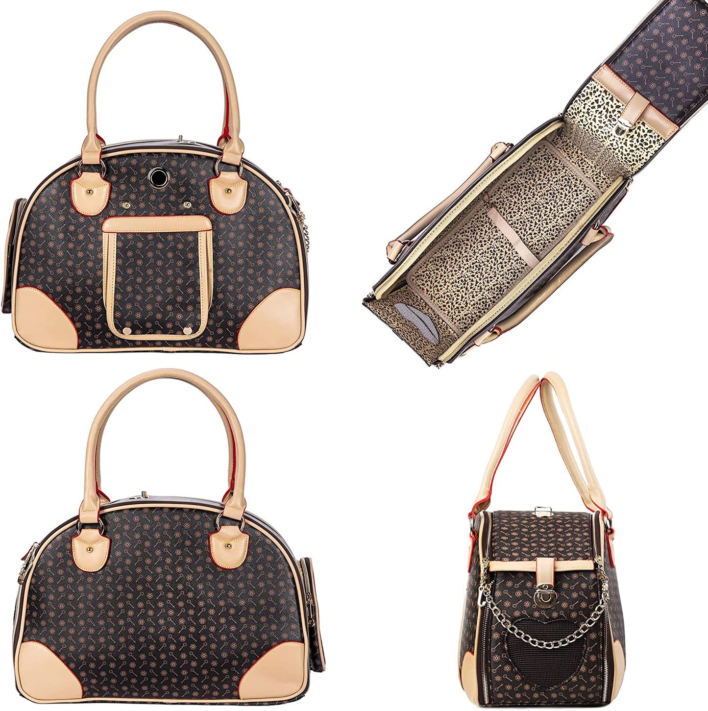 Luxury Airline Approved Pet Carrier - Cat or Small Dog